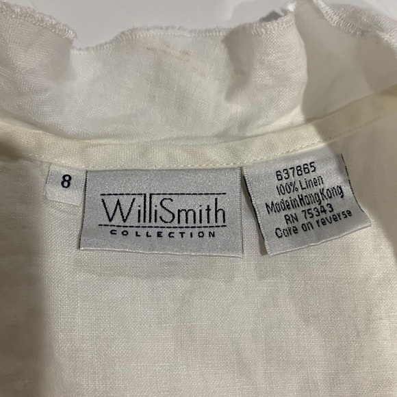 Linen ruffled top - Picture 9 of 10